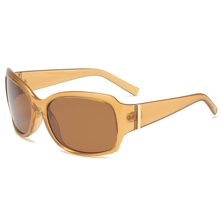 Ladies stylish oversized sunglasses with elegant pattern Kalsten