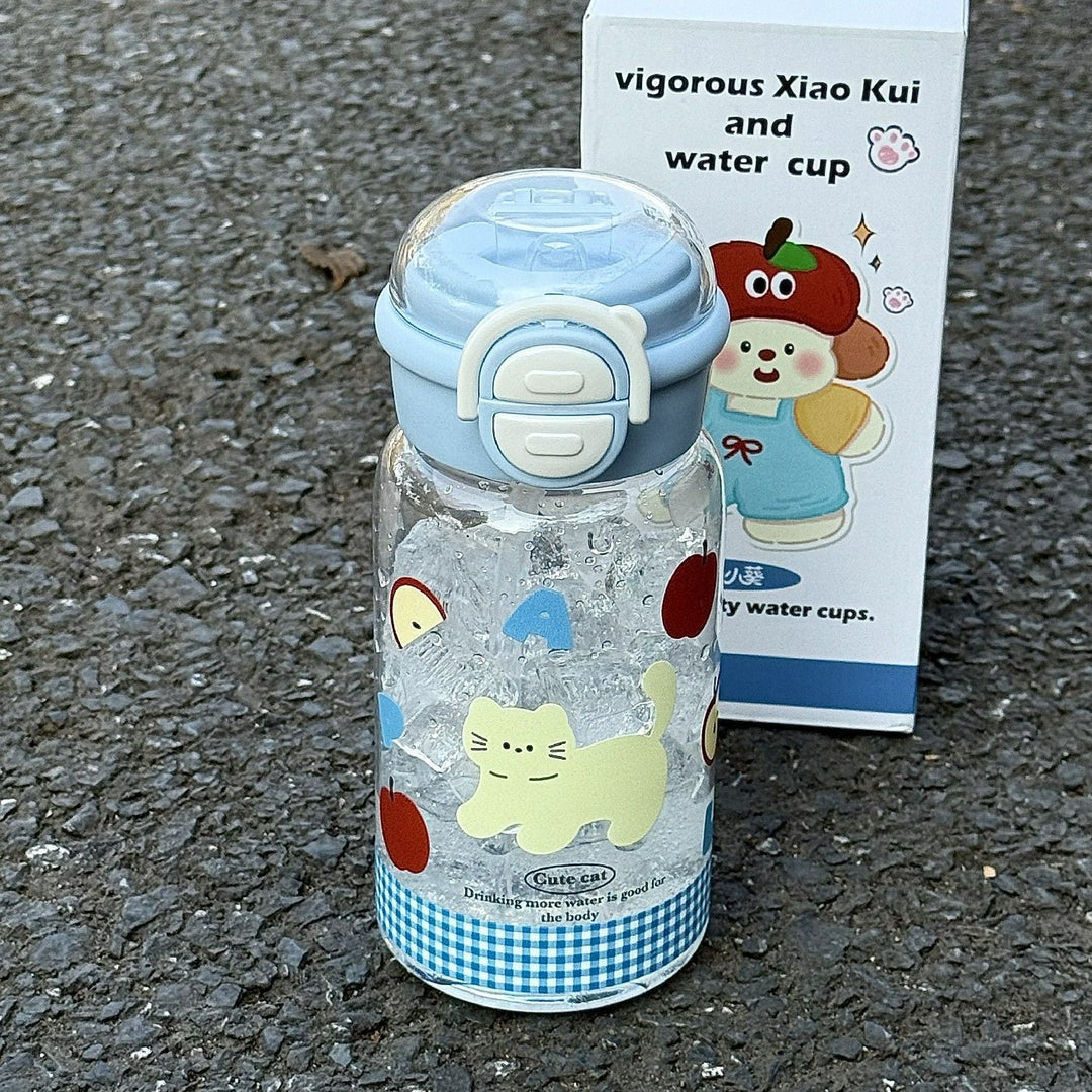 Ladies child-friendly drinking bottle with funny dog design Kalsten