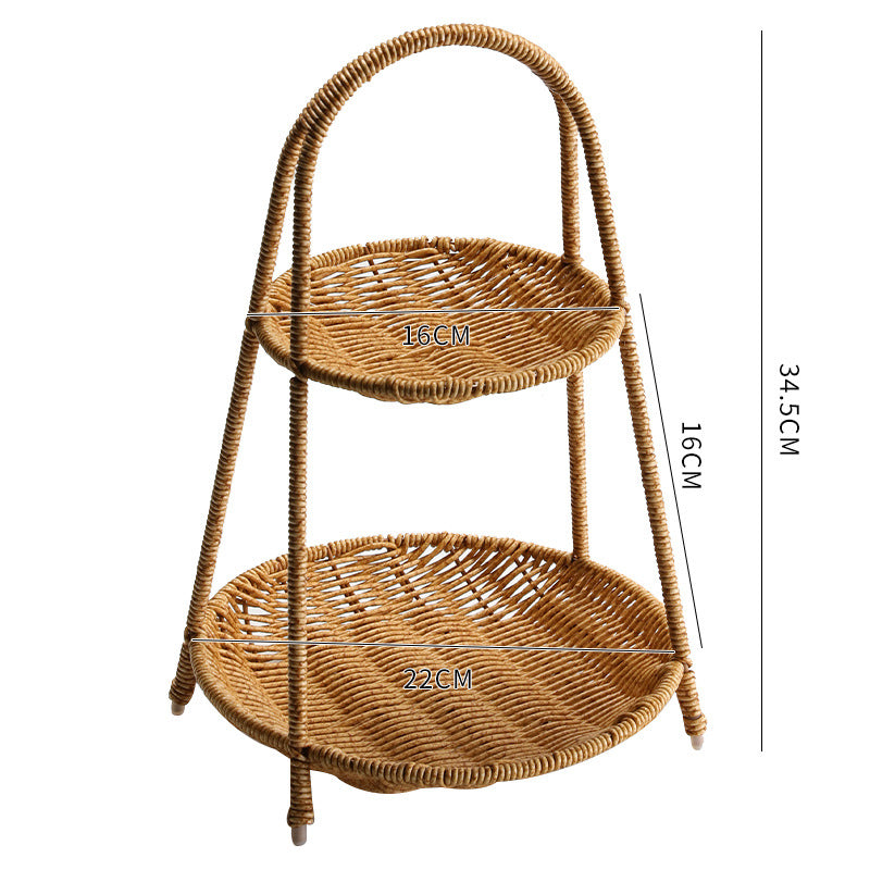 Elegant Woven Storage Basket Kalsten