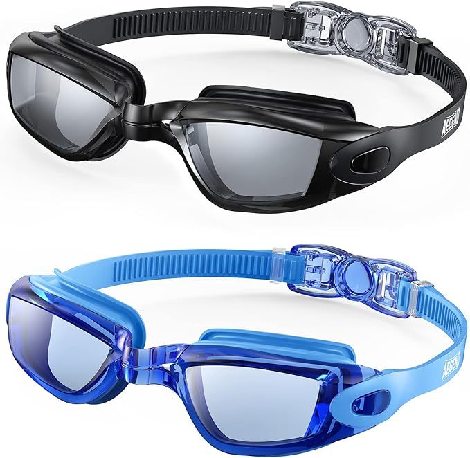 Swim goggles with adjustable head strap and anti-fog technology Kalsten