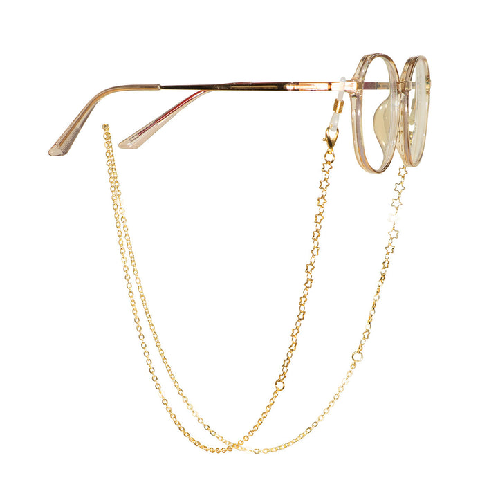 Star-Patterned Eyewear Chain Kalsten