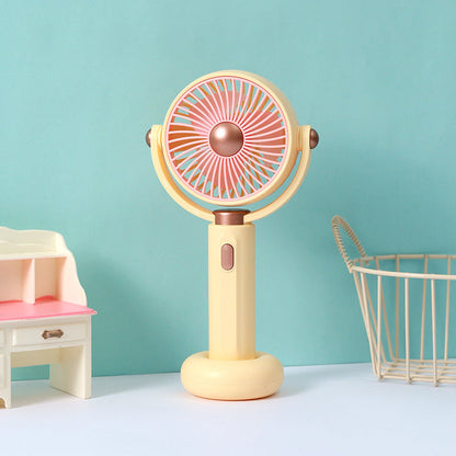 Women's Portable Handheld Fan with Adjustable Wind Strength Brehn