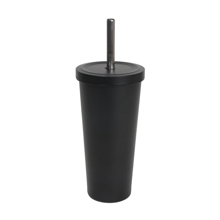 Women's High-Quality Insulated Drinking Bottle with Stainless Steel Straw Kalsten