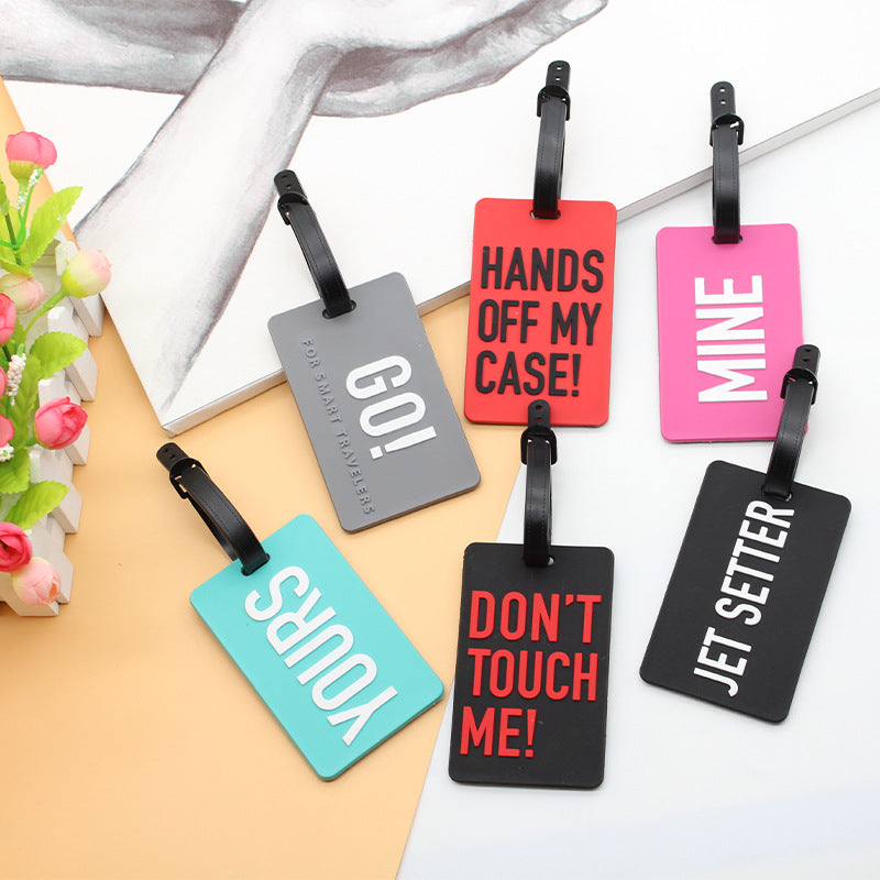 Unisex Luggage Tag with Smart Safety Message Kalsten