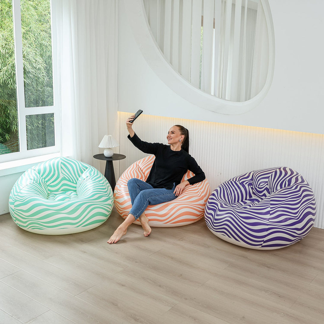 Ladies Ergonomic Seating with Colorful Design Kalsten
