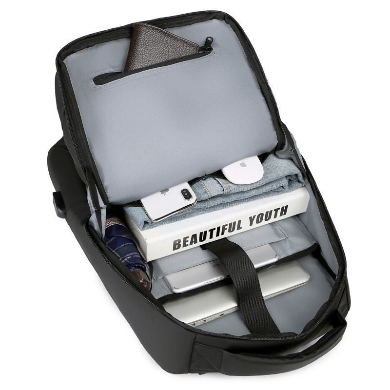 Multifunctional backpack with ergonomic design and intelligent compartment system Kalsten