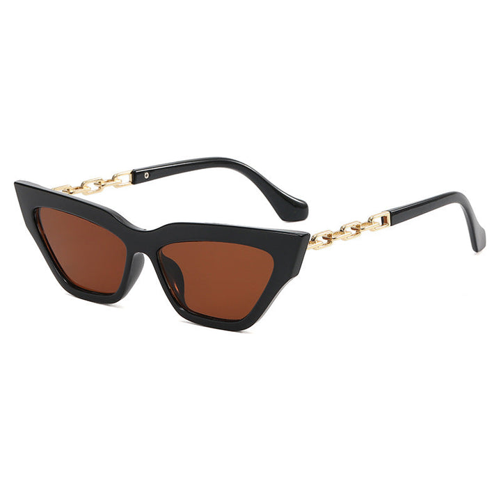 Women Trendy Sunglasses with Exclusive Chain Details Kalsten