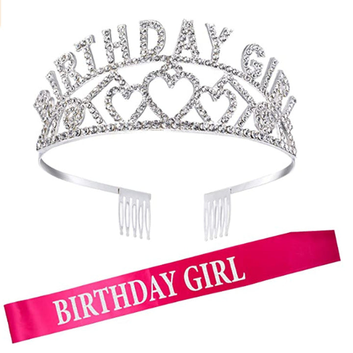 Ladies Glittering Birthday Crown Kalsten