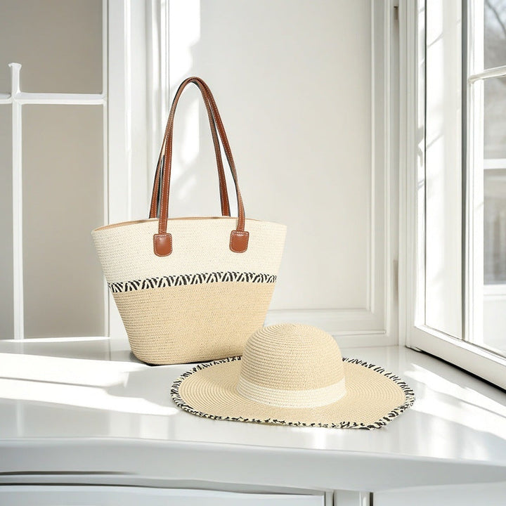 Beach bag and sun hat Kalsten
