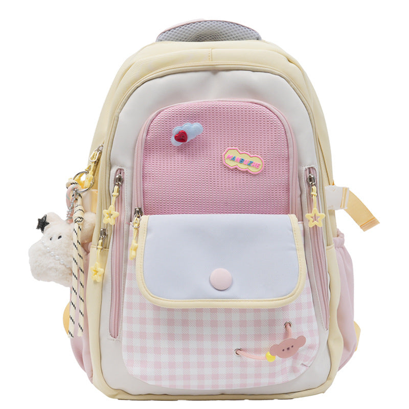 Casual Multi-Compartment School Backpack Kalsten