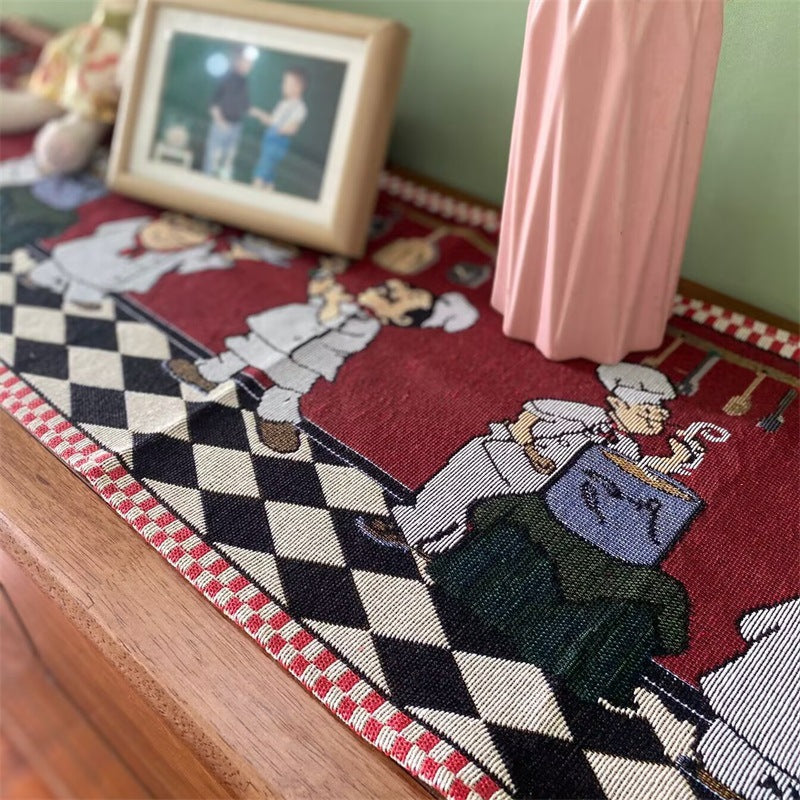 Festive Holiday-Themed Table Runner