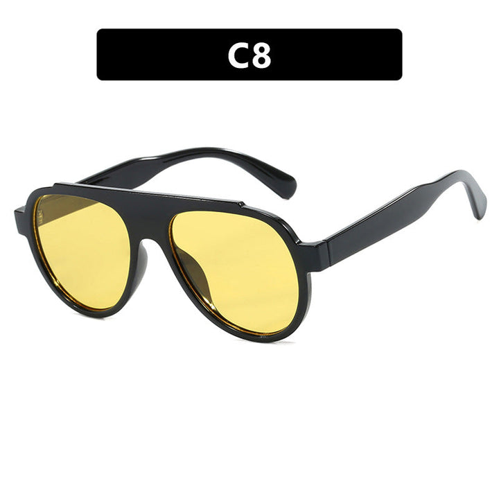 Women's stylish black sunglasses in modern design Kalsten