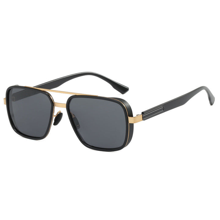 Ladies elegant square sunglasses with high-quality metal frame Kalsten