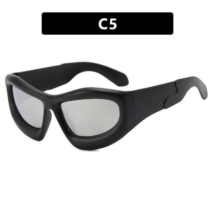 Women's Sporty Sunglasses with Futuristic Design Kalsten