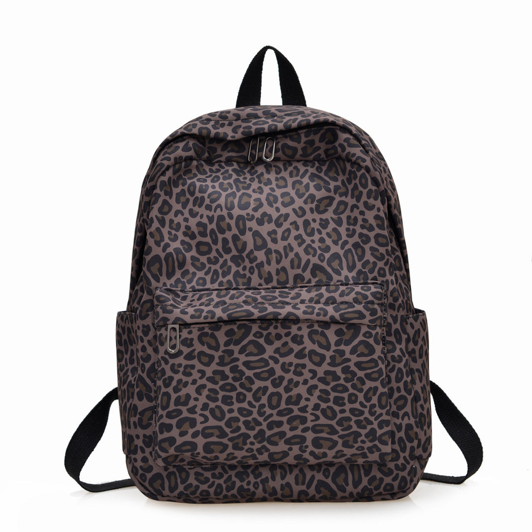 Stylish Backpack in Leopard Print Kalsten