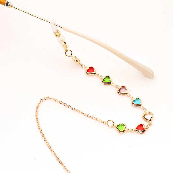 Heart-Shaped Eyewear Chain Kalsten