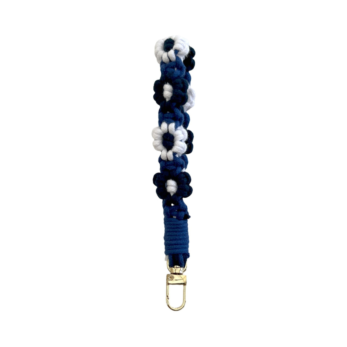 Floral Macrame Keychain Holder Acalora 1788942629