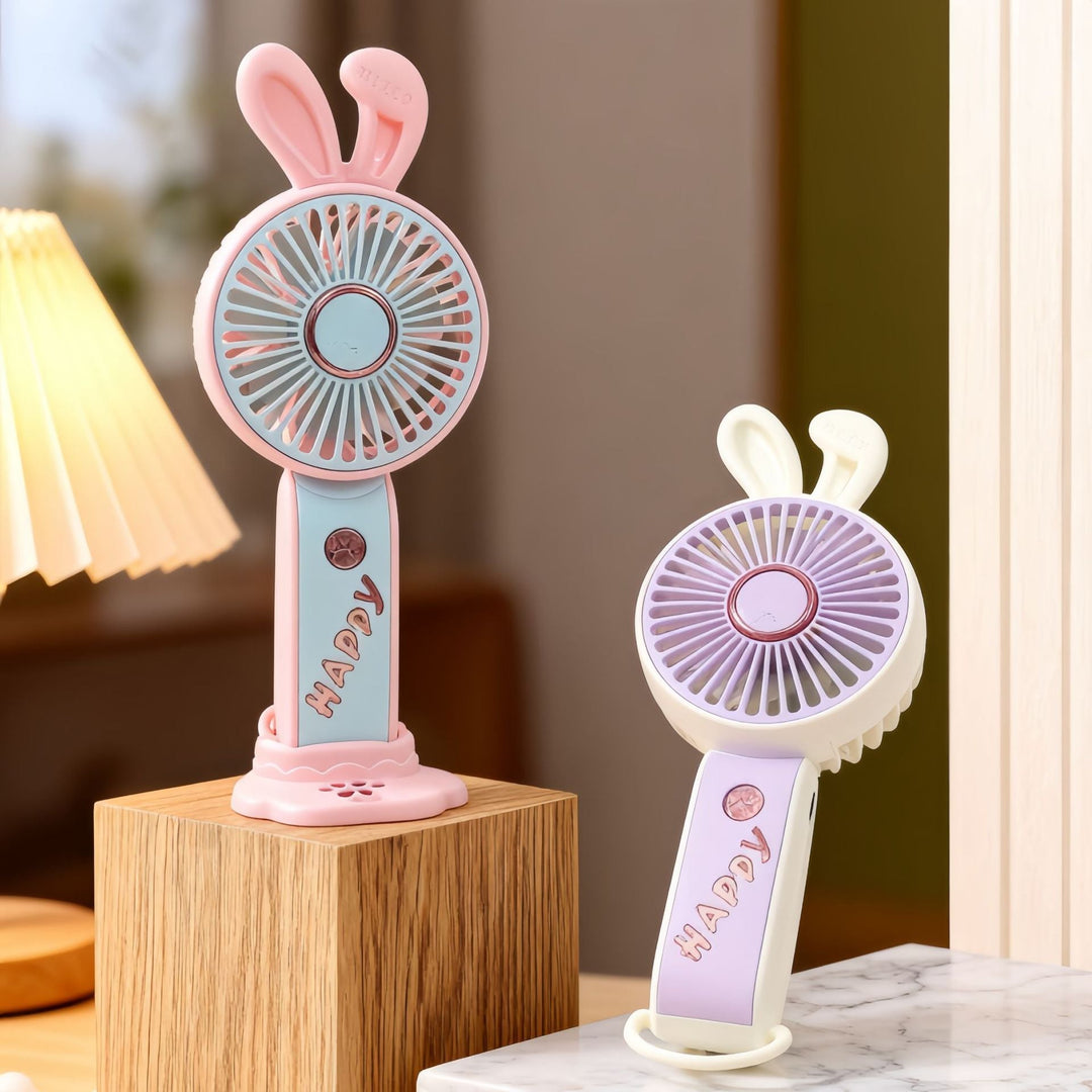 Women's portable USB handheld fan in playful animal design Kalsten