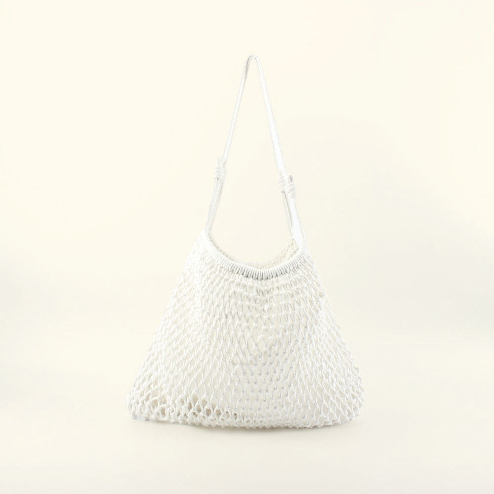 Net bag with flexible shape and stylish shoulder straps Kalsten