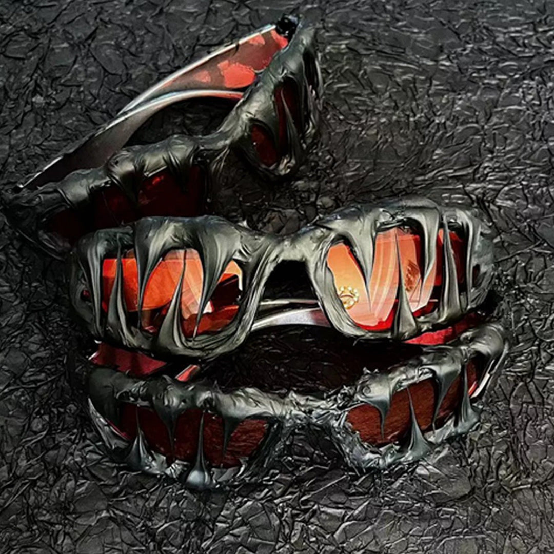 Women's sports sunglasses with innovative monster design Kalsten