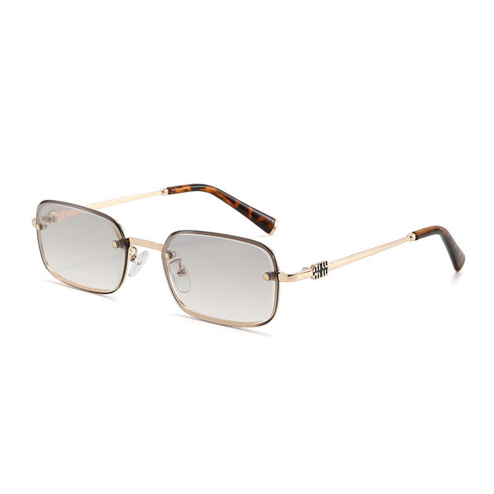 Women's sunglasses with elegant, rectangular frame and polarizing lenses Kalsten