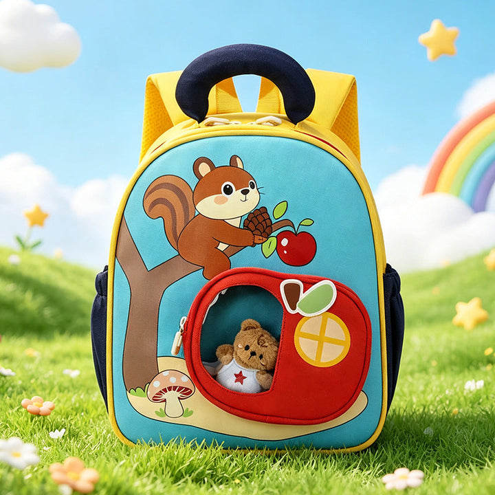 Children's Cute Animal-Themed School Backpack