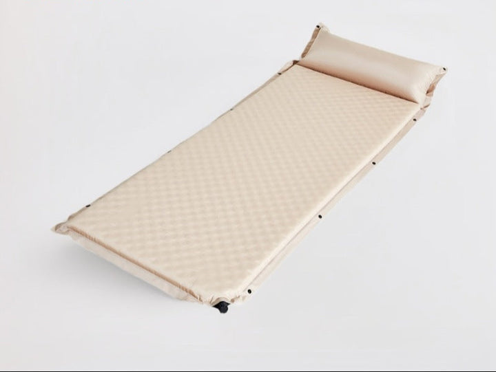padded foldable outdoor camping mattress with built-in pillow and water-resistant Oxford fabric Kalsten