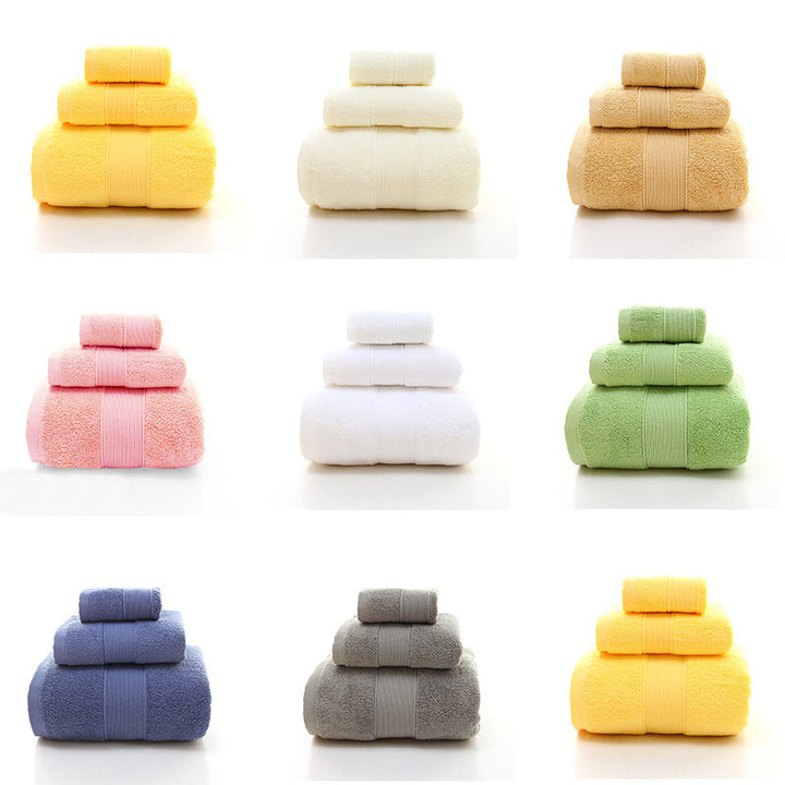 Terry Towel Set With Luxurious Comfort Kalsten