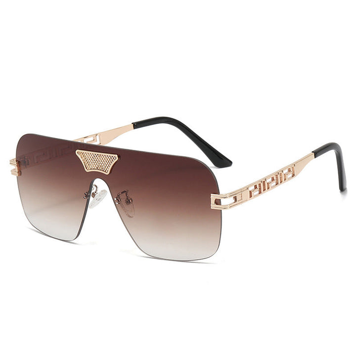 Women's fashionable sunglasses in a futuristic style with outstanding frame Kalsten