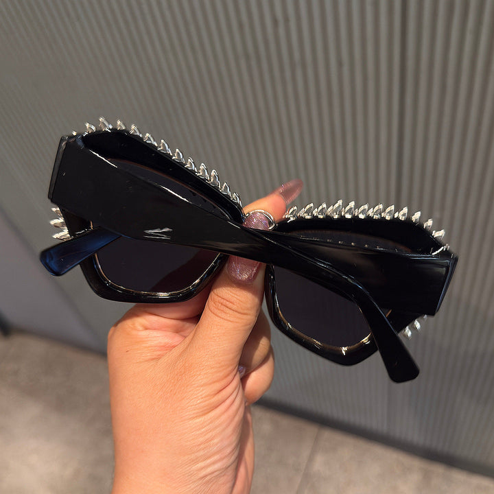 Women extravagant Cat-Eye sunglasses with sparkling crystal tips Kalsten