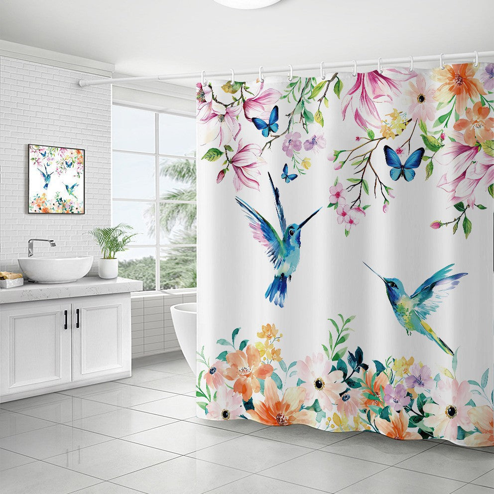 Nature-Inspired Shower Curtain Kalsten