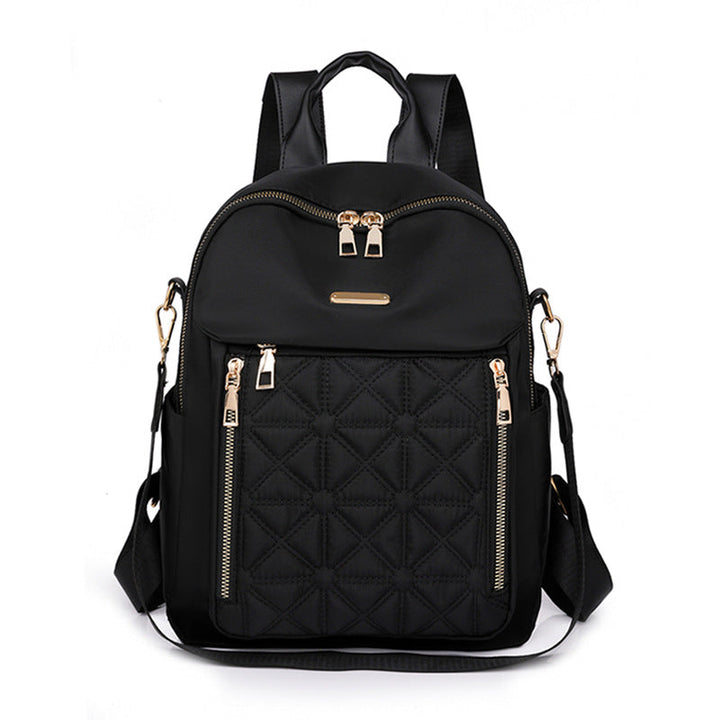 Quilted Multi-Compartment Backpack Kalsten