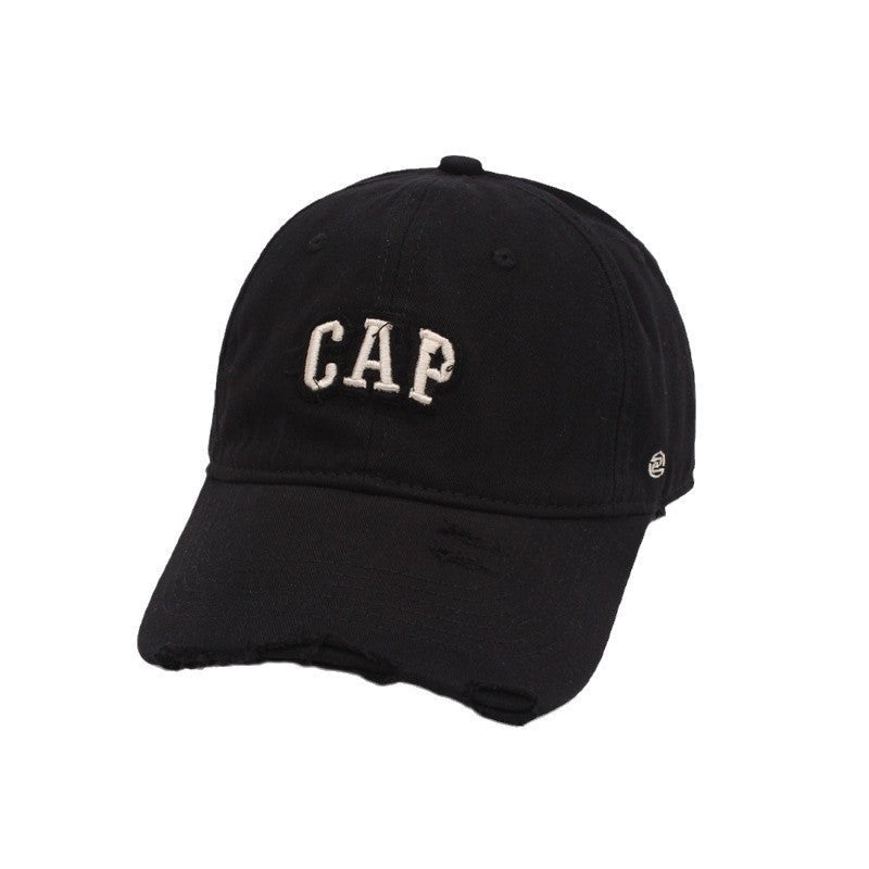 Women's Distressed Cotton Baseball Cap Kalsten