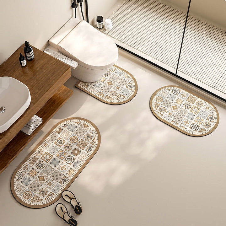 Bathroom Rug Set Kalsten