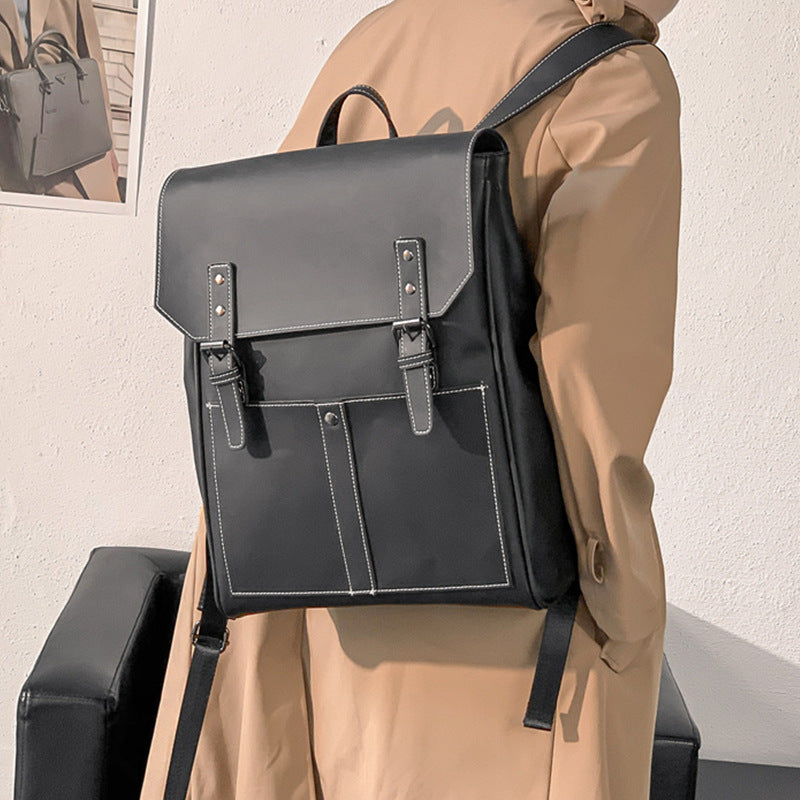 Versatile Leather Backpack Kalsten