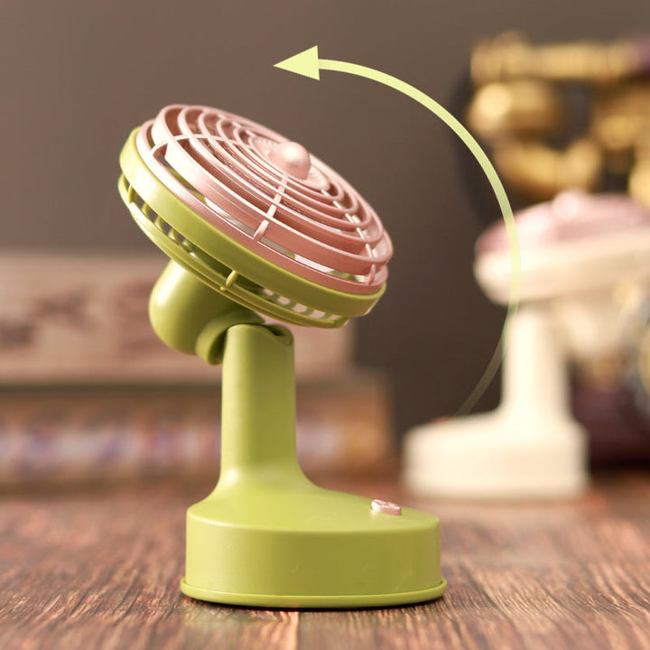 Women Portable Table Fan with Flexible Tilt Adjustment Kalsten