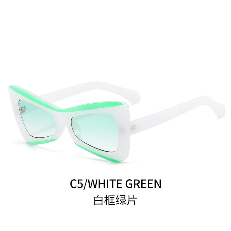 Women's Fashion Cat-Eye Sunglasses with Wide Frame Kalsten