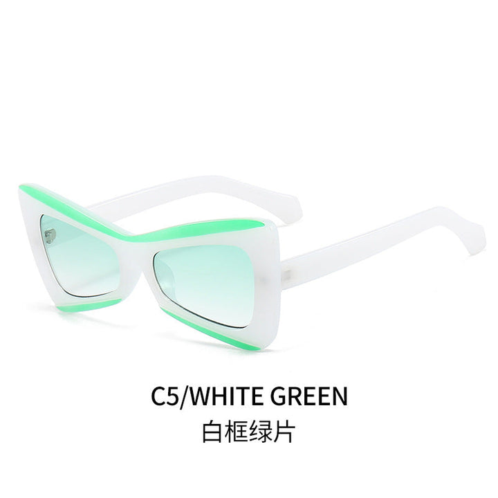 Women's Fashion Cat-Eye Sunglasses with Wide Frame Kalsten