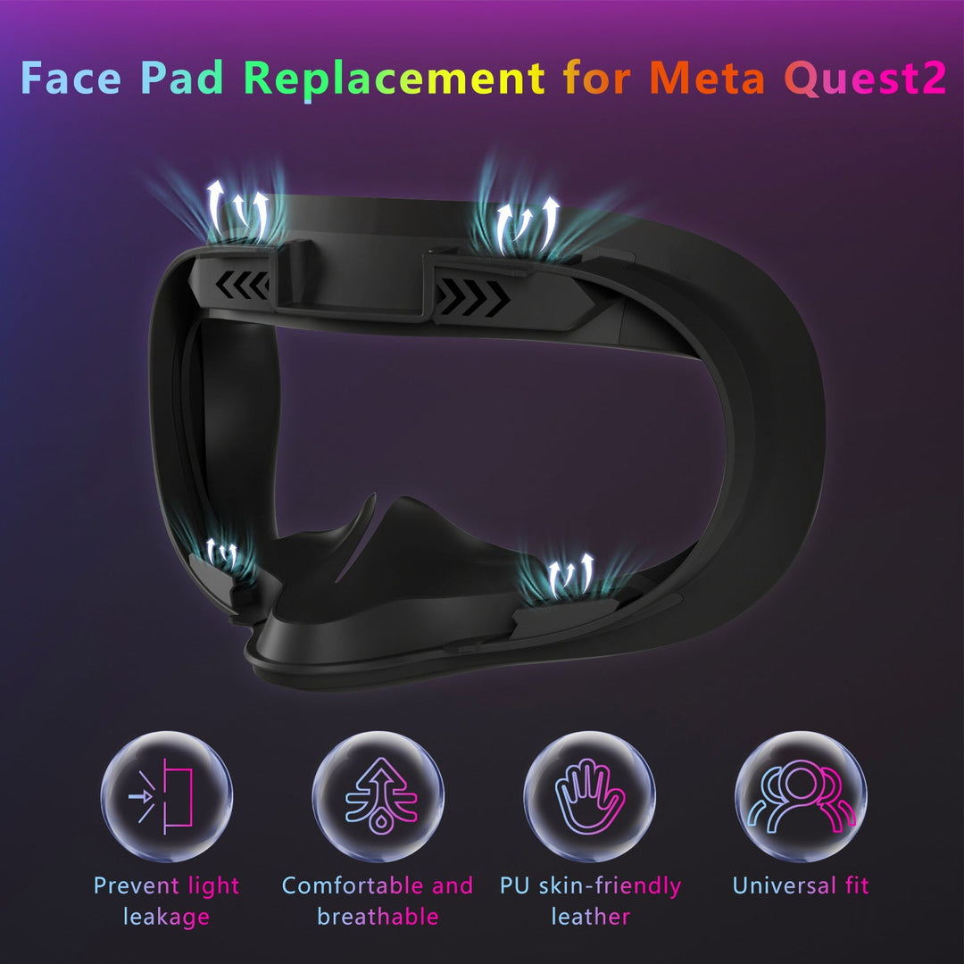 VR Headset with Adjustable Neck Pad Kalsten