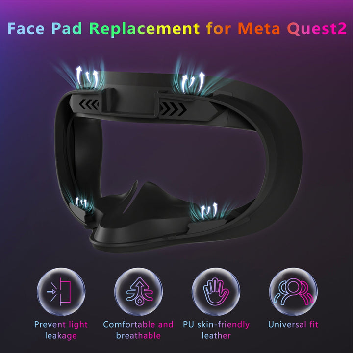 VR Headset with Adjustable Neck Pad Kalsten