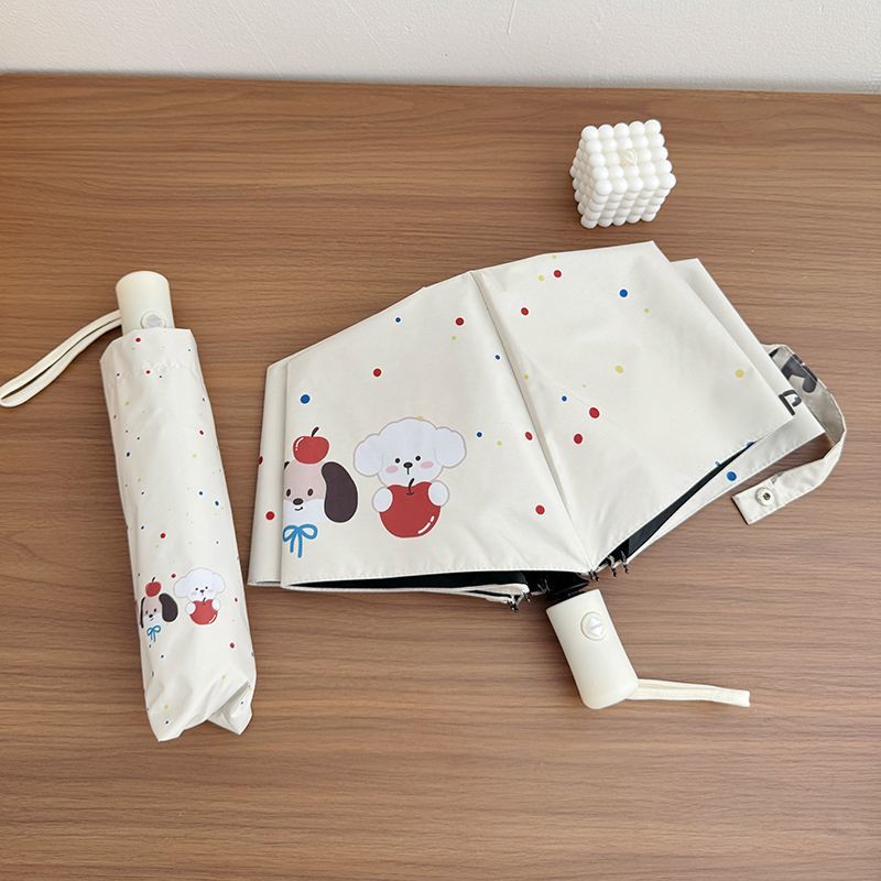 Women's Folding Umbrella with Cute Animal Designs Kalsten