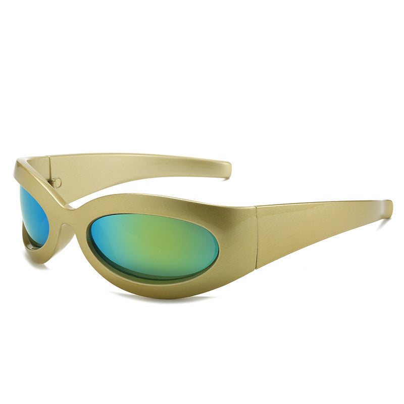 Ladies trendy sports sunglasses with aerodynamic design Kalsten