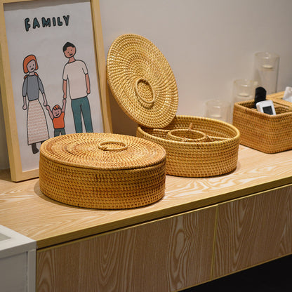 Handmade storage bowl with compartments Acalora