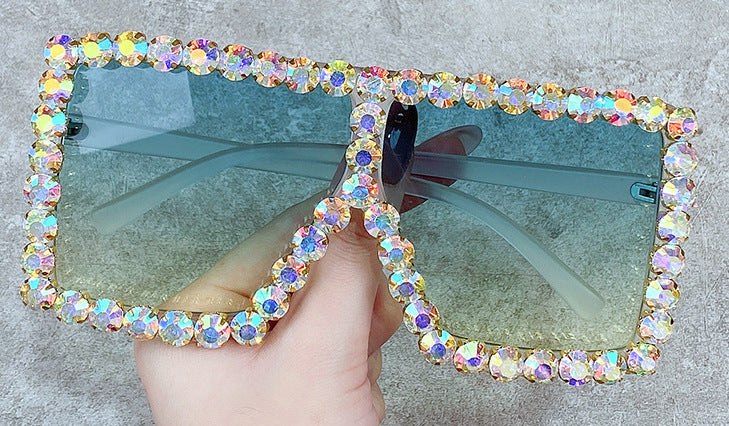 Women's fashionable sunglasses with rhinestone embellishment Kalsten