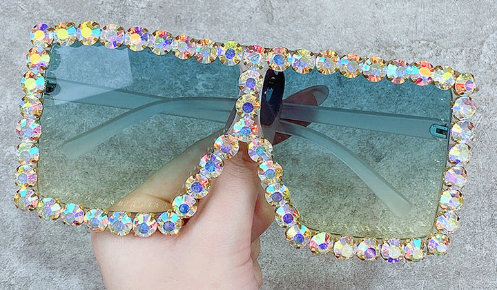 Women's fashionable sunglasses with rhinestone embellishment Kalsten