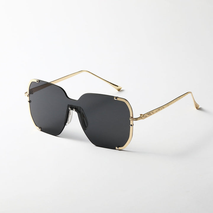 Women large stylish sun protection glasses Kalsten