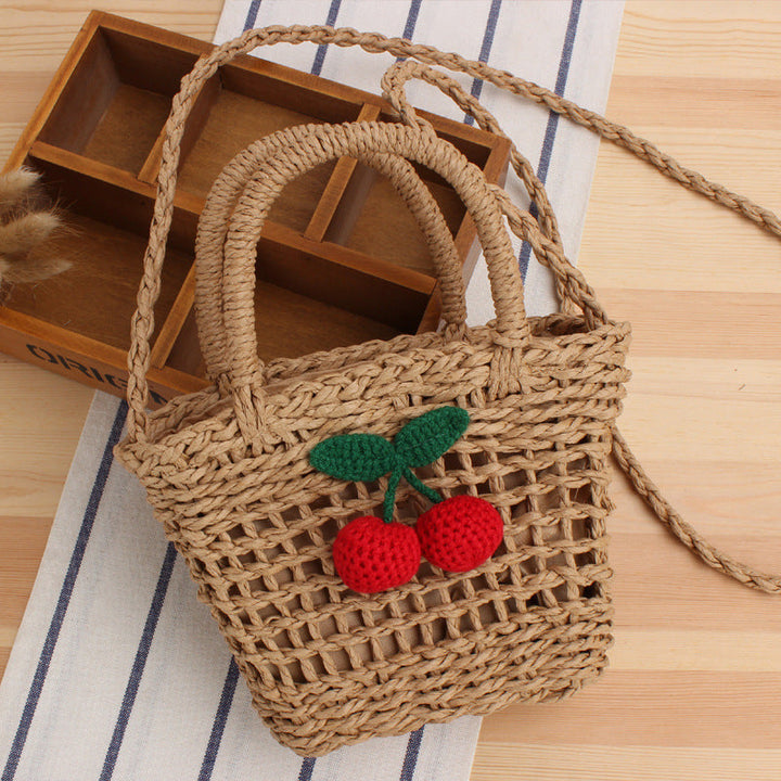 Handbag in Unique Cherry Design Kalsten