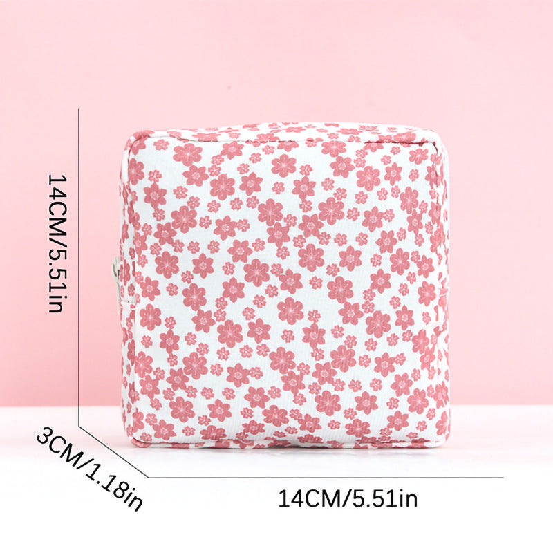 Cosmetic organizer with floral patterned design Kalsten