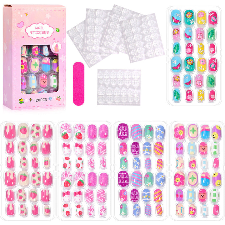 Fun Themed Press-On Nail Set Kalsten