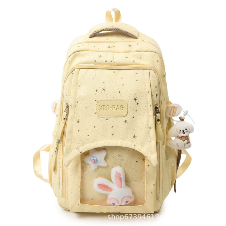 Whimsical Star-Patterned Backpack Kalsten